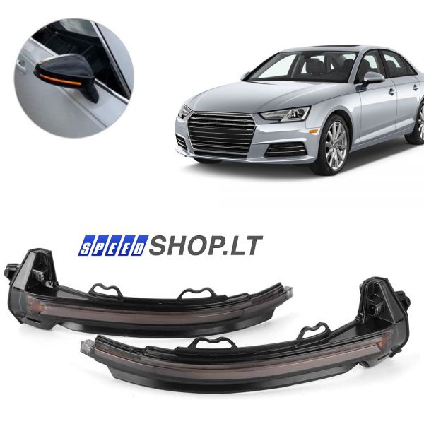 AUDI A4 B9 A5 dinaminiai posūkiai